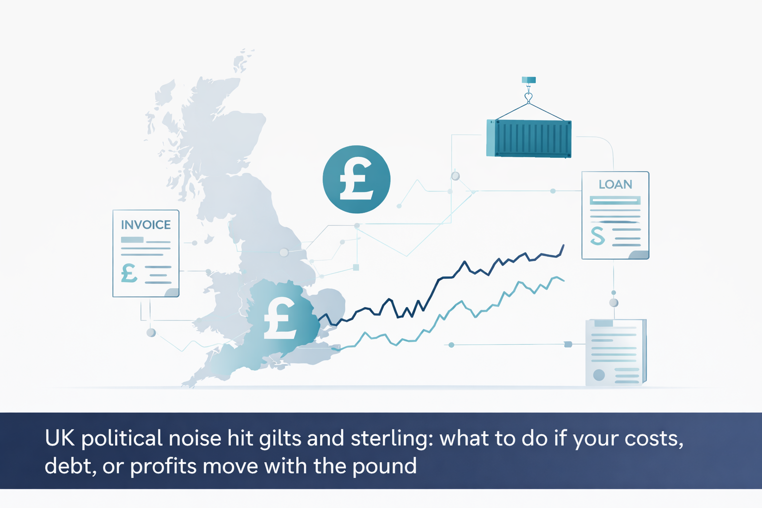 UK political noise hit gilts and sterling: what to do if your costs, debt, or profits move with the pound